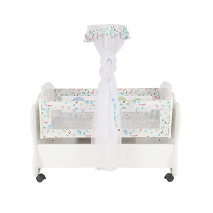 <span class=keywords><strong>Lit</strong></span> bébé multifonctionnel en bois massif JINS pour nouveau-né avec design moderne, rangement et caractéristiques écologiques pour la chambre et l'école - Product Image 3