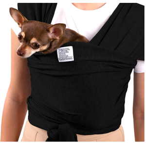Pet tek kollu çanta anti-anksiyete kedi Sling köpek Sling taşıyıcı küçük köpekler ve kediler için - Product Image 2