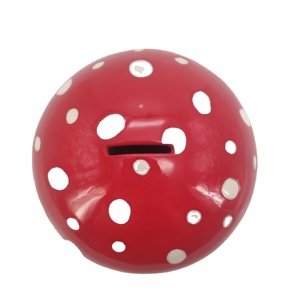 Artesanías personalizadas hechas a mano arte popular seta esmalte cerámica moneda Banco Caja <span class=keywords><strong>de</strong></span> dinero para decoración del hogar o regalo - Product Image 2