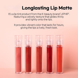 Private Label Long-Lasting Glitter Lip <b>Gloss</b> Tubes 5g Waterproof Matte Lip <b>Gloss</b> Long-Lasting Effect Vendor Offers Customizable - Product Image 2