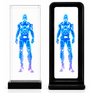 Affichage publicitaire par ventilateur holographique 3D |   Écran holographique LED synchronisé 3 pièces 1557×645mm - Product Image 1