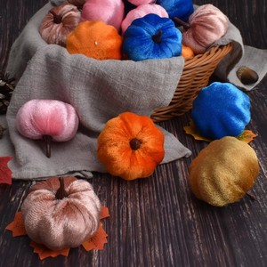 Adornos de Calabaza de Espuma Coloridos, Calabazas Decorativas Artificiales <span class=keywords><strong>para</strong></span> Halloween, Acción de Gracias, Graduación, <span class=keywords><strong>Navidad</strong></span> - Product Image 3