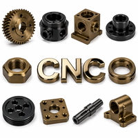 Pièces en métal usinées sur commande par CNC, tournage de précision en bronze/cuivre/laiton/aluminium, usinage CNC de précision