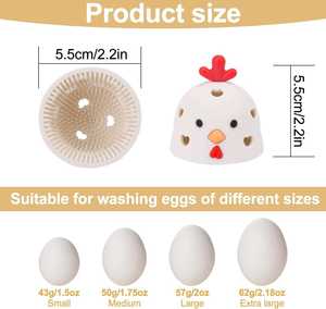 Nuevo Cepillo de Limpieza de Silicona para Aves de Corral (Pollos/Patos) y Otros Usos, Venta al por Mayor Transfronteriza - Product Image 5