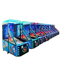 Machine de jeu d'arcade simulateur de tir au basket-ball pour enfants LiFun LF-BS822 avec écran LCD de 42 pouces et construction en métal et plastique