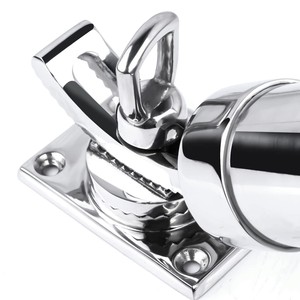 Support de canne à pêche en acier inoxydable 316, rotation à 360 degrés, support de montage marin pour bateaux, pour cannes à pêche - Product Image 1