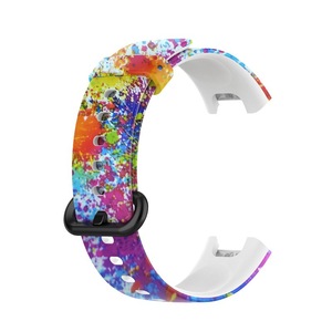 Correas deportivas de silicona suave para <span class=keywords><strong>reloj</strong></span> inteligente, correa de repuesto con estampado para Xiaomi Redmi Watch Lite - Product Image 3