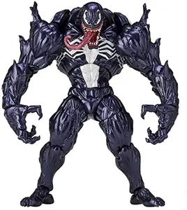 NEWSTARNS1342アメージング-YamaguchiシリーズNo.008 CARNAGE VENOMレッドアクションフィギュアおもちゃ関節式関節可動ビニール人形