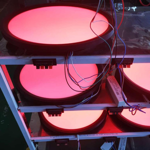 Panel de luz <span class=keywords><strong>led</strong></span> redondo regulable, 1000mm, 1200mm de diámetro, RGB, RGBW, CCT - Product Image 1