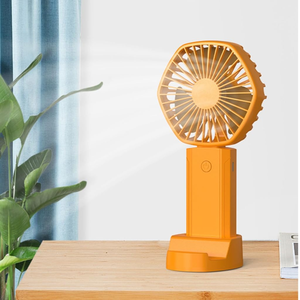 Smart Folding <b>Mini</b> Electric Handheld <b>Fan</b> Three-Speed Plastic Rechargeable Battery 2400mAh Portable Outdoor Hotel Household Use - Product Image 4