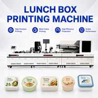 Imprimante numérique pour boîtes à lunch, équipement d'impression jet d'encre industriel pour l'identification des contenants alimentaires en PP, solution de fabrication
