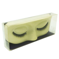 Boîte d'emballage de faux cils emballage cosmétique personnalisé en pvc boîte en plastique de faux cils