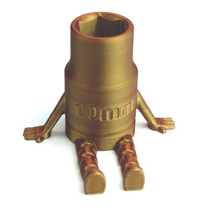 Figurina da Scrivania Stampata in 3D, Modello di Personaggio con Attacco da 10mm per Decorazione Computer - Product Image 4