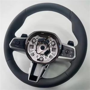 Volant en cuir personnalisé Accessoires d'intérieur automobile pour <span class=keywords><strong>BMW</strong></span> 525 530 X1 X2 X3 X5 <span class=keywords><strong>Ix</strong></span> 1i 345 Series G20 G30 G38 - Product Image 3