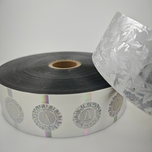 Lámina de Estampado en Caliente con Logotipo Holográfico Personalizable en PET Colorido, Marca LAMBDA L-D005 en Rollo para Estampado en Caliente/Frío - Product Image 3