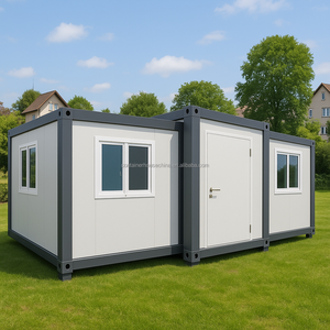 180 평방 미터 샌드위치 패널과 강철로 만든 태양 에너지 시스템을 가진 확장 가능한 모듈 식 나무 집 컨테이너 - Product Image 1