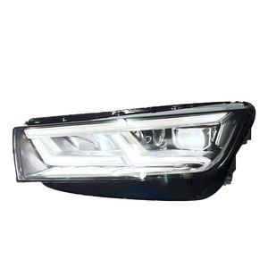 Audi Q5 Headlight Assembly 2018-2020 <b>LED</b> <b>Projector</b> Lens Sequential Turn Signal - Product Image 1