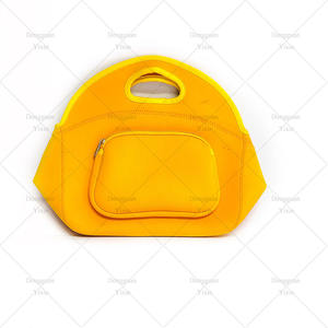 Fiambrera de neopreno para guardar comida, para el almuerzo bolso de neopreno, bolsa de almuerzo con cremallera para Picnic, con bolsillo para hombres, mujeres y niños - Product Image 3