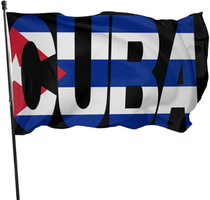 <span class=keywords><strong>Bandera</strong></span> Personalizada <span class=keywords><strong>de</strong></span> la República <span class=keywords><strong>de</strong></span> <span class=keywords><strong>Cuba</strong></span>, 3x5 Pies, Impresa Digitalmente, Duradera, <span class=keywords><strong>de</strong></span> Poliéster 100D - Product Image 1