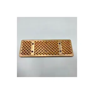 High End Price Custom Electronic Parts Processing Copper Heat Transfer Sheet Mechanical Parts