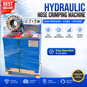 <span class=keywords><strong>Presse</strong></span> à Tuyaux Hydrauliques la Plus Vendue avec 10 Matrices pour l'Assemblage de Tuyaux Hydrauliques Industriels - Product Image 1
