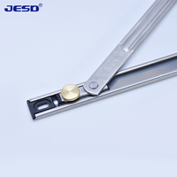 Limiteur de fenêtre réglable 2 barres de fenêtre Frction utilisation pour bouchon de charnière de fenêtre en aluminium et UPVC