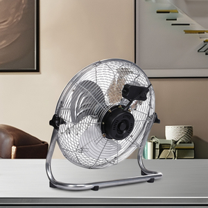 Ventilador de Piso Compacto y Ligero de 14 Pulgadas con Motor de Alambre de Cobre Plateado de Alta Calidad, Ahorra Espacio, para Uso Doméstico y Comercial Ventilador de Piso - Product Image 4