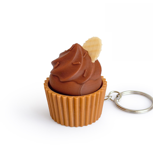 Juguete Promocional de Regalo, Llavero Colgante Antiestrés con Diseño de Pastel de Chocolate Impreso en 3D para Aliviar el Estrés - Product Image 1