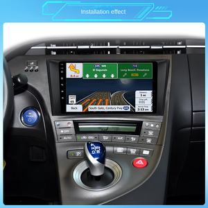 Toyota Prius Android Carplay de 9 pouces machine intégrée avec grand écran de navigation GPS pour l'utilisation du téléphone portable dans les voitures - Product Image 4