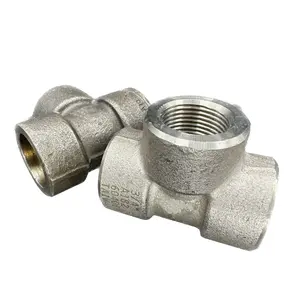 2000 PSI 3000 PSI 6000 PSI Forged Stainless Steel Carbon Alloy Duplex BOTH WELL Elbow Tee Cross Coupling Cap thread socketweld