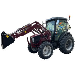 <span class=keywords><strong>New</strong></span> Farming máy kéo cao-powered 80hp cabin bánh xe máy kéo với kết thúc trước <span class=keywords><strong>loader</strong></span> để bán - Product Image 5