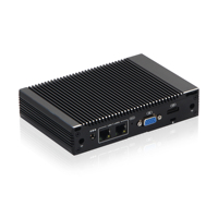 Mini PC Embebido Sin Ventilador, Intel Celeron N3160 de Cuatro Núcleos, Doble LAN, RS232, HD-MI, VGA, WiFi de Doble Banda, Sistema Operativo Win10/IoT/Linux