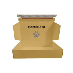 定制环保可重复使用金箔纸板文件夹包装盒，带撕拉条和哑光层压 - Product Image 1