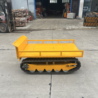Châssis à chenilles en caoutchouc à conception modulaire 0,5T 1T 2 tonnes pour plateforme robotique de remise à neuf de tombereau agricole
