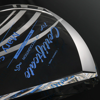 Trophée de voile en verre cristal personnalisé – Récompenses créatives pour compétitions de voile exceptionnelles – Souvenir commémoratif.