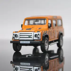 Rmz quy mô 1:36 Land SUV Defender hợp kim sang trọng Mô hình xe Bộ dụng cụ cho cậu bé Đồ chơi