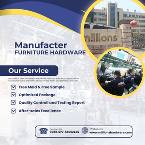 مقابض ومقابض عصرية مربعة الشكل من سبائك الزنك بلون النيكل المصقول للأثاث والخزائن وخزائن الملابس وغرف النوم والحمامات - متينة وصديقة للبيئة - Product Image 6