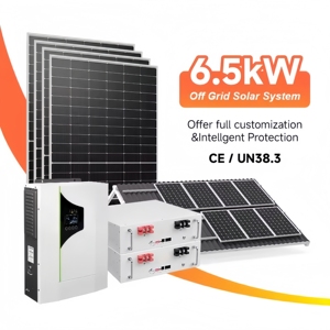 6.5kW Standalone Off Grid <b>Solar</b> PV System Factory Direct Full <b>Kit</b> for Household Daily <b>Power</b> Supply - Product Image 1