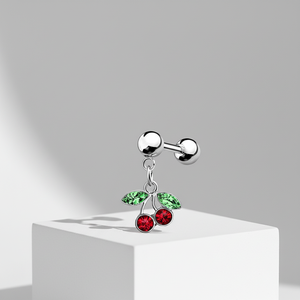 Nuovo <span class=keywords><strong>Design</strong></span> Gioielli per Piercing all'Orecchio, Orecchino a Ciliegia per Cartilagine e Trago, Gioielli alla Moda per Uomo e Donna, Anello per Orecchio Helix - Product Image 3