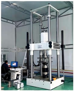 Máquina de Teste de Fadiga Eletro-Hidráulica JK Servo para Borracha e Molas: Bancada de Desempenho, Durabilidade e Testador de Rigidez - Product Image 2