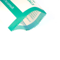 Sachets personnalisés à fermeture éclair, imprimés en héliogravure, résistants à l'humidité et recyclables, pour boulettes congelées, pains vapeur et sachets de thé