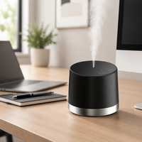 Diffuseur d'huiles essentielles portable sans eau, à longue autonomie (500 mAh), avec capteur de vibration intelligent, pour voiture et maison