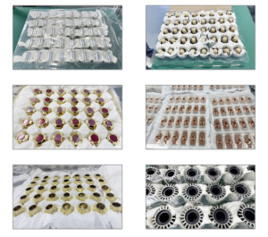 Oem/ODM sang trọng vàng vương miện Nước hoa cap với màu xanh inlay-zamac nắp cho cao cấp nước hoa thương hiệu - Product Image 6