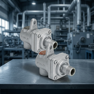 Junta Rotatoria Dúplex KJC para Vapor y Aceite a Alta Temperatura 15A~80A, Serie KR 3000/3200, Unión de Sellado Esférico Autoportante - Product Image 2