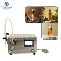 Petite machine de remplissage de table simple semi-automatique RTS Machine de remplissage de liquide à pompe à haut rendement