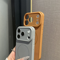 Coque magnétique personnalisable antichoc en PC dépoli avec maille, nouvelle couleur, forte adhérence, pour iPhone 18 17 Pro Max – Vente chaude