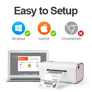 M4202 203DPI 110mm熱配送ラベルプリンターワイヤレスプリンター送料パッケージ用中小企業IOS PC & 電話 - Product Image 4