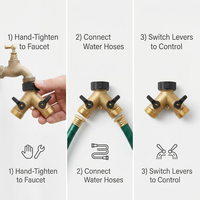 Raccord rapide en laiton moulé pour plomberie, adaptateur femelle PVC à connexion facile avec bouchon anti-fuite, coupleur mâle pour fournisseurs