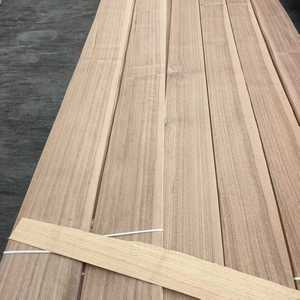 Impiallacciatura naturale in legno di noce nero, fogli di impiallacciatura in vero legno per mobili di lusso e decorazioni d'interni - Product Image 2
