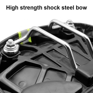 Chất Lượng Cao Thoải Mái Thoáng Khí Mềm Mại Rộng Xe Đạp Yên Xe Đen Đỏ Đường Mtb Xe Đạp Thông Gió Đường Sắt Thép Biểu Tượng Tùy Chỉnh - Product Image 5